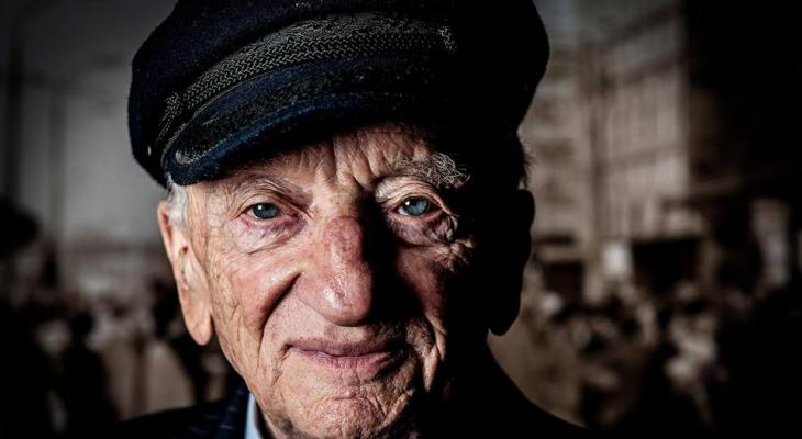 Closeup photo of Ben Ferencz