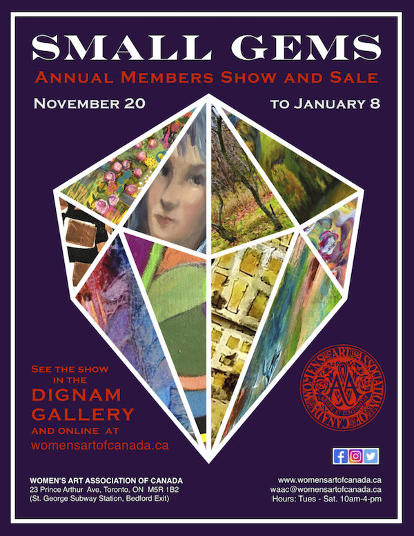 Small Gems poster-collage of multiple artworks