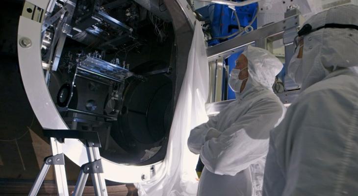 Scientists working in a lab