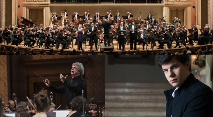 Czech Philharmonic conducted by Semyon Bychkov with Jan Mráček, violin