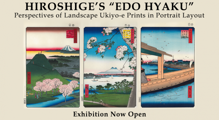 Hiroshige’s “Edo Hyaku”: Perspectives of Landscape Ukiyo-e Prints in Portrait Layout