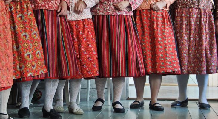 Traditional Kihnu Folk Costumes. Photo by Silvia Soide