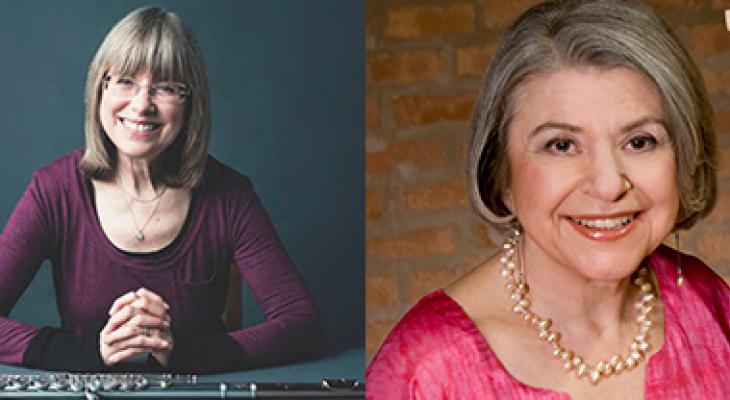 Nora Shulman and Judy Loman