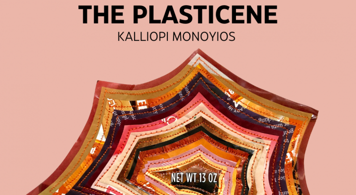 a photo of the artist's work with the words "gallery at the j: the plasticene" written overtop