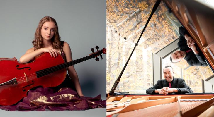 Luka Coetzee, cello, with Jon Kimura Parker, piano