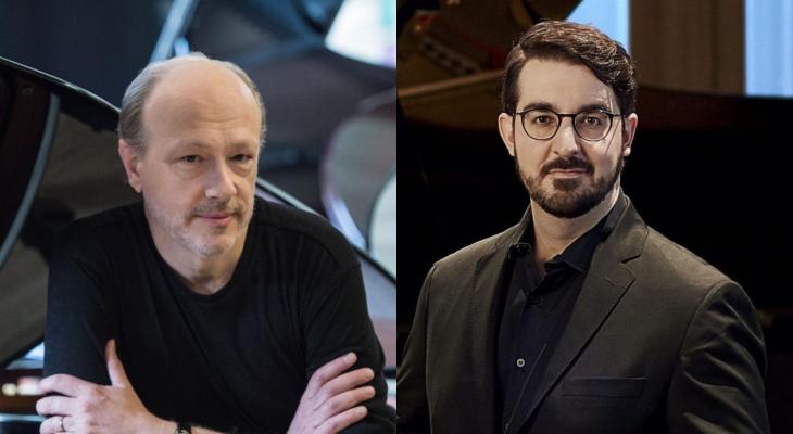 Marc-André Hamelin with Charles Richard-Hamelin, duo piano