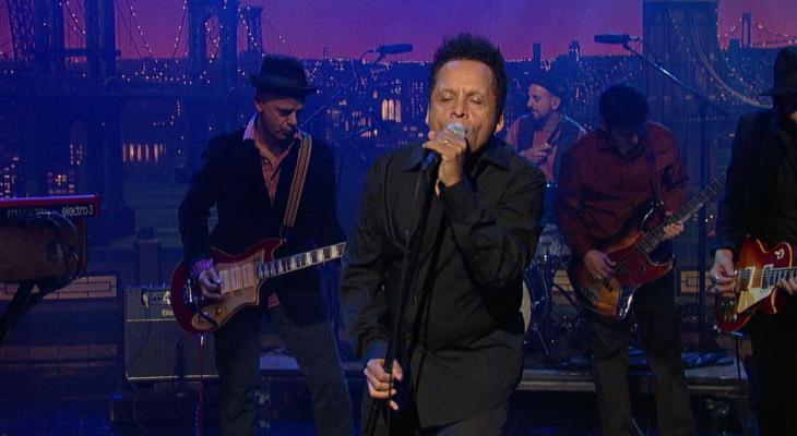 Garland Jeffreys performing live.