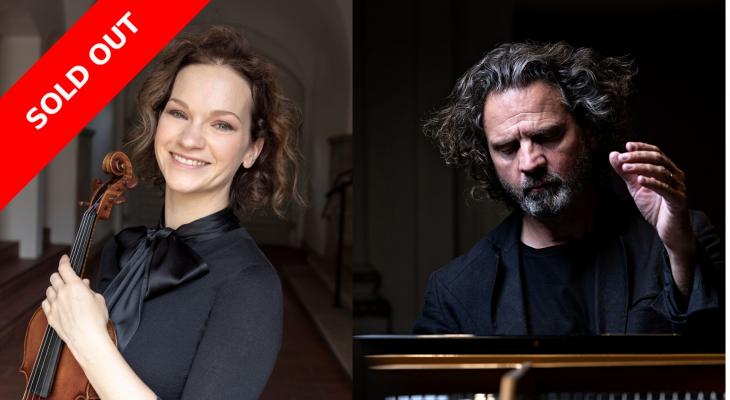  Hilary Hahn, violin, with Andreas Haefliger, piano