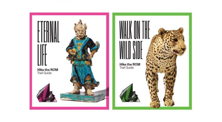 2 Hike the ROM cover pages, one with a Chinese sculpture and one with a leopard