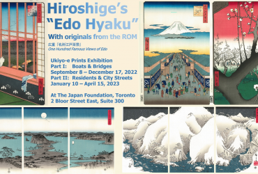 Hiroshige's "Edo Hyaku" with Originals from the ROM: Part II. Residents & City Streets