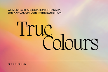 Colourful background with text, True Colours with Open Call submission deadline at Thursday, June 15