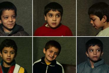 collage of a group of boy's school photos