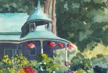 Landscape painting by WAAC Member Artist Kay Lee