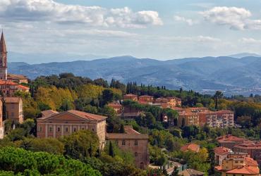Scenic vista in Italy