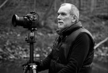 Robert Burley with camera