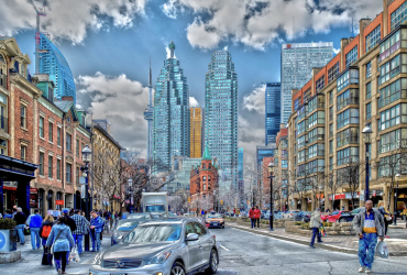 photography work of cityscape