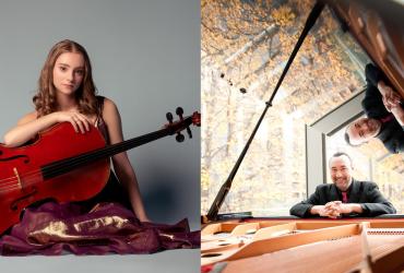 Luka Coetzee, cello, with Jon Kimura Parker, piano