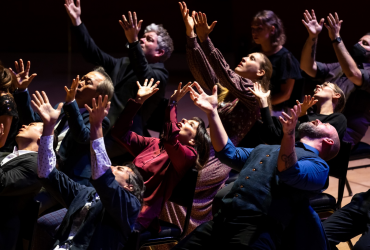 Los Angeles Master Chorale, staged by Peter Sellars: Music to Accompany a Departure