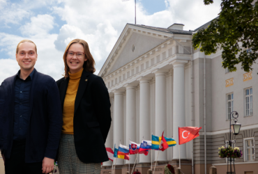 Katariina Sofia Päts and Joosep Heinsalu  