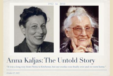 Dwight Storring on making the documentary “Anna Kaljas: The Untold Story”