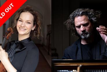  Hilary Hahn, violin, with Andreas Haefliger, piano