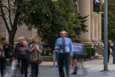 people walking