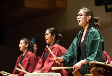 Students at the U of T Faculty of Music