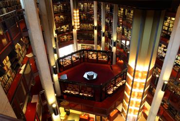 Photo of the inside of the library